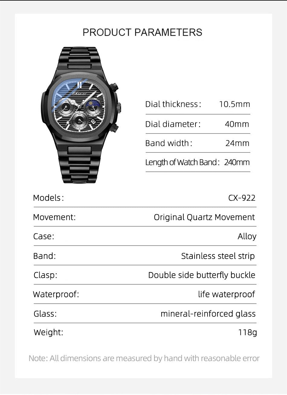 CHENXI Original Watch (Men's Collection)
